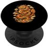 Traditional Chinese Dragon Art Symbol Gr Tradizionale Drago Cinese Potenza Forza Asia Orient PopSockets PopGrip Adesivo