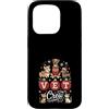 Vet Tech Veterinarian Christmas Apparel Custodia per iPhone 15 Pro Vet Crew Veterinaria Medicina Veterinaria Veterinario Tecnologico Natale