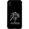 Norse Warrior Shield Sword Viking Custodia per iPhone XS Max Spada dello scudo norreno guerriero vichingo alfhild