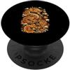 Traditional Chinese Dragon Art Symbol Gr Tradizionale Drago Cinese Potenza Forza Asia Orient PopSockets PopGrip Adesivo