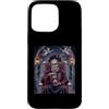 Halloween Glam Retro Vintage Comics Pop Custodia per iPhone 15 Pro Max Shakespeare Letteratura Inglese Frankenstein Mostro Spaventoso