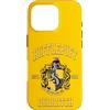 Warner Bros. Custodia per iPhone 16 Pro Harry Potter | Merchandising ufficiale della casa di Tassorosso | WBUHPT08