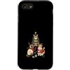Vet Tech Veterinarian Christmas Apparel Custodia per iPhone SE (2020) / 7/8 Medicina veterinaria Veterinaria Veterinario Gatti Natale