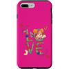 Paw Patrol Custodia per iPhone 7 Plus/8 Plus Ufficiale Paw Patrol Love Flowers Skye
