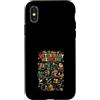 Vet Tech Veterinarian Christmas Apparel Custodia per iPhone X/XS 12 giorni di Natale in medicina veterinaria