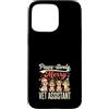 Vet Tech Veterinarian Christmas Apparel Custodia per iPhone 15 Pro Max Assistente veterinario Natale