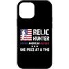 Dirt Fishing Metal Detecting Equipment G Custodia per iPhone 12 mini Rivelatore di metalli di caccia al tesoro della bandiera