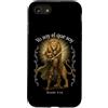 Inspiration Bible Quote Spanish Custodia per iPhone SE (2020) / 7/8 Io Sono Chi Sono Esodo 3:14 Leone Guerriero Cristiano Spagnolo