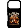 Deer Coffee Lovers Cozy Custodia per iPhone 17 Pro Rainy Day Latte Deer Sedile Finestra