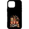 Vet Tech Veterinarian Christmas Apparel Custodia per iPhone 16 Pro Max Vet Crew Veterinaria Medicina Veterinaria Veterinario Tecnologico Natale