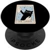 Funny Black Cat Tarot Card The Lovers Ca The Lovers Tarocco Carta Black Cat Lover Halloween Strega PopSockets PopGrip Adesivo