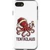 Tentaclaus - Octopus Christmas Apparel & Custodia per iPhone SE (2020) / 7/8 Octopus - Cappello da Babbo Natale in Tentaclaus