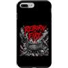 Occult Phoenix Cauldron Skull Heavymetal Custodia per iPhone 7 Plus/8 Plus Reborn Fire Heavymetal Phoenix Calderone Teschi