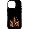 Vet Tech Veterinarian Christmas Apparel Custodia per iPhone 16 Pro Medicina veterinaria Veterinaria Veterinario Tech Natale