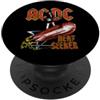 AC/DC Ufficiale AC/DC Red Heatseeker Rock PopSockets PopGrip Adesivo