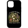 Botany Mushroom Plant Lover Dark Humor G Custodia per iPhone 12/12 Pro Tutte le piante sono commestibili alcune solo una volta botanica del cranio dei funghi