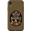 Read More Books Custodia per iPhone XR Leggi di più Libri Autunno Lettura Gufo Zucca Pol