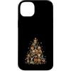 Vet Tech Veterinarian Christmas Apparel Custodia per iPhone 14 Plus Medicina veterinaria Veterinaria Veterinario Tech Natale