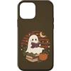 Halloween in October Custodia per iPhone 12 mini Carino Lettura Fantasma Zucca Halloween Book Lover