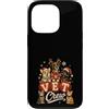 Vet Tech Veterinarian Christmas Apparel Custodia per iPhone 13 Pro Vet Crew Veterinaria Medicina Veterinaria Veterinario Tecnologico Natale