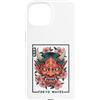 Hannya Oni Mask Aesthetic By TW Custodia per iPhone 15 Maschera Yokai Oni giapponese del demone del diavolo Hannya con fiori di ciliegio