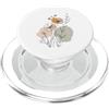Bloom & Line Studio Linea Art botanica floreale minimalista PopSockets PopGrip per MagSafe