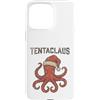 Tentaclaus - Octopus Christmas Apparel & Custodia per iPhone 15 Pro Max Octopus - Cappello da Babbo Natale in Tentaclaus