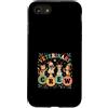 Vet Tech Veterinarian Christmas Apparel Custodia per iPhone SE (2020) / 7/8 Veterinario Equipaggio Veterinario Tecnico Veterinario Natale