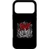 Runes Ravens Standing Stone Circle Custodia per iPhone 17 Pro Max Ravens - Pietre runiche in piedi in metallo pesante nordico