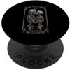 Tarot Card The Lovers Skeleton Goth Hall The Lovers Tarocchi Scheletro Gotico Halloween Strega PopSockets PopGrip Adesivo