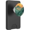 Green Mountain Pop Mount Socket Art Work Green Mountain Pop Mount, opera d'arte in legno PopSockets PopWallet per MagSafe