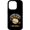 Outer System Saturn Rings Astronomy Custodia per iPhone 14 Pro Saturno Anelli Sistema Esterno Pianeta Astronomia