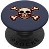 Wistful Simbolo pirata sorridente Jolly Roger PopSockets PopGrip Adesivo