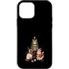 Vet Tech Veterinarian Christmas Apparel Custodia per iPhone 12 mini Medicina veterinaria Veterinaria Veterinario Gatti Natale
