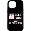 Dirt Fishing Metal Detecting Equipment G Custodia per iPhone 15 Rivelatore di metalli di caccia al tesoro della bandiera