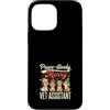 Vet Tech Veterinarian Christmas Apparel Custodia per iPhone 13 Pro Max Assistente veterinario Natale