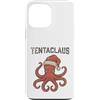 Tentaclaus - Octopus Christmas Apparel & Custodia per iPhone 13 Pro Max Octopus - Cappello da Babbo Natale in Tentaclaus