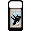 Funny Black Cat Tarot Card The Lovers Ca Custodia per iPhone 17 Pro Max The Lovers Tarocco Carta Amante Gatto Strega Halloween Divertente
