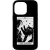 Funny Black Cat Tarot Card The Lovers Ca Custodia per iPhone 14 Pro Max The Lovers Tarocco Carta Umorismo Gatto Kitty Halloween Cat Owner