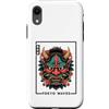 TOKYO WAVES Oni Mask Designs Custodia per iPhone XR Yokai Oni Maschera Diavolo Giapponese Demone Tattoo Oni Mask