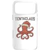 Tentaclaus - Octopus Christmas Apparel & Custodia per iPhone 17 Pro Max Octopus - Cappello da Babbo Natale in Tentaclaus
