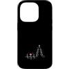 Vet Tech Veterinarian Christmas Apparel Custodia per iPhone 14 Pro Medicina veterinaria Veterinaria Veterinario Tech Natale