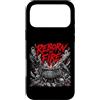 Occult Phoenix Cauldron Skull Heavymetal Custodia per iPhone 17 Pro Max Reborn Fire Heavymetal Phoenix Calderone Teschi