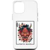 TOKYO WAVES Oni Mask Designs Custodia per iPhone 12/12 Pro Maschera giapponese del diavolo Hannya Oni Maschera Yokai Oni