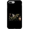 Astronaut Alien & the Outer Space Gifts Custodia per iPhone 7 Plus/8 Plus Astronaut Dinosaur T Rex Outer Space Science Galaxy Universe