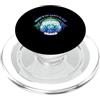 Music Is My Happy-Place Headphone Drum G Music Is My Happy-Place, cuffie per batteria, chitarra, pianoforte, musicista PopSockets PopGrip per MagSafe