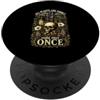 Botany Mushroom Plant Lover Dark Humor G Tutte le piante sono commestibili alcune solo una volta botanici Skull Garden PopSockets PopGrip Adesivo