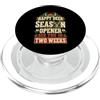 BW Deer Season Happy Deer Stagione Opener Divertente Cacciatore di Caccia PopSockets PopGrip per MagSafe