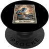 Welder Tarot Card Metal Worker Graphic Il saldatore Tarocchi Carta Amante Saldatura Scheletro Metalworking PopSockets PopGrip Adesivo