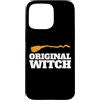 Miftees Halloween Tees Custodia per iPhone 15 Pro Max Strega originale divertente Halloween Witch